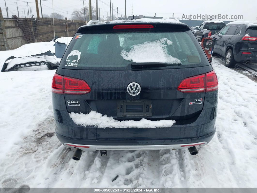 2017 Volkswagen Golf Alltrack   Black vin: 3VWH17AUXHM526538