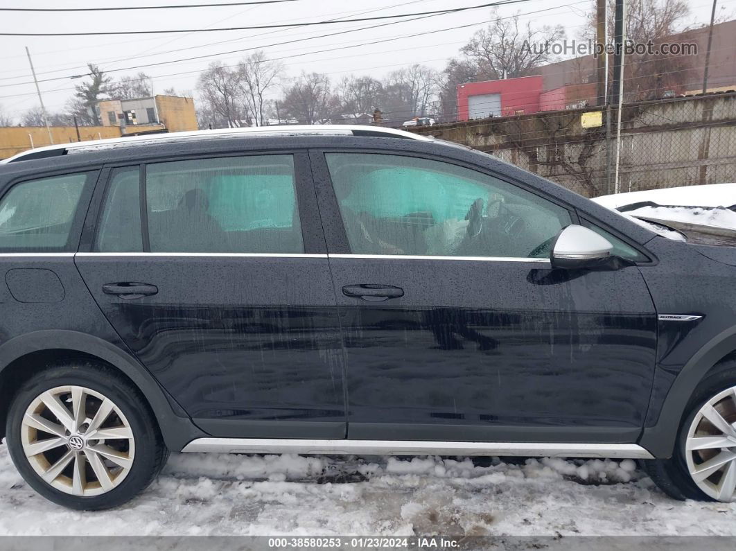 2017 Volkswagen Golf Alltrack   Black vin: 3VWH17AUXHM526538