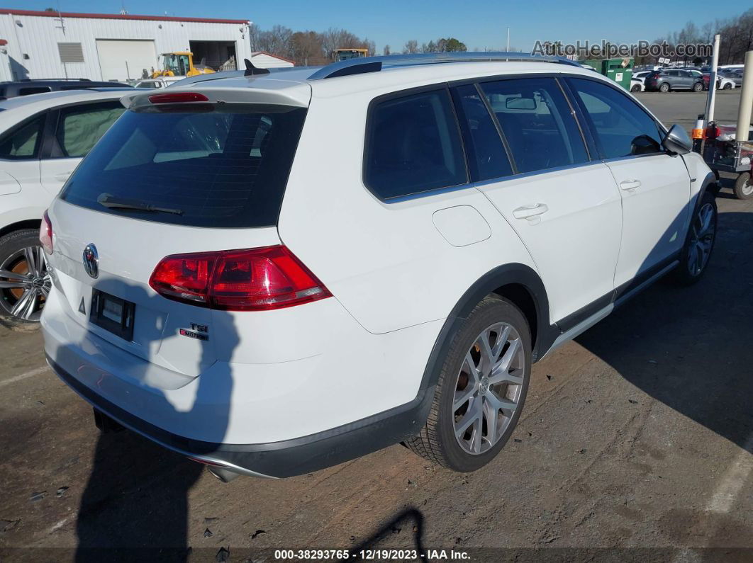 2017 Volkswagen Golf Alltrack Tsi S/tsi Se/tsi Sel Белый vin: 3VWH17AUXHM540763