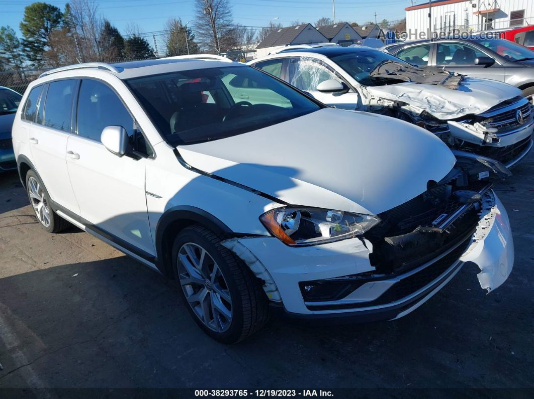 2017 Volkswagen Golf Alltrack Tsi S/tsi Se/tsi Sel Белый vin: 3VWH17AUXHM540763