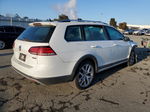 2019 Volkswagen Golf Alltrack S White vin: 3VWH17AUXKM501632