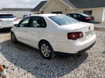 2009 Volkswagen Jetta S White vin: 3VWHM71K29M123001