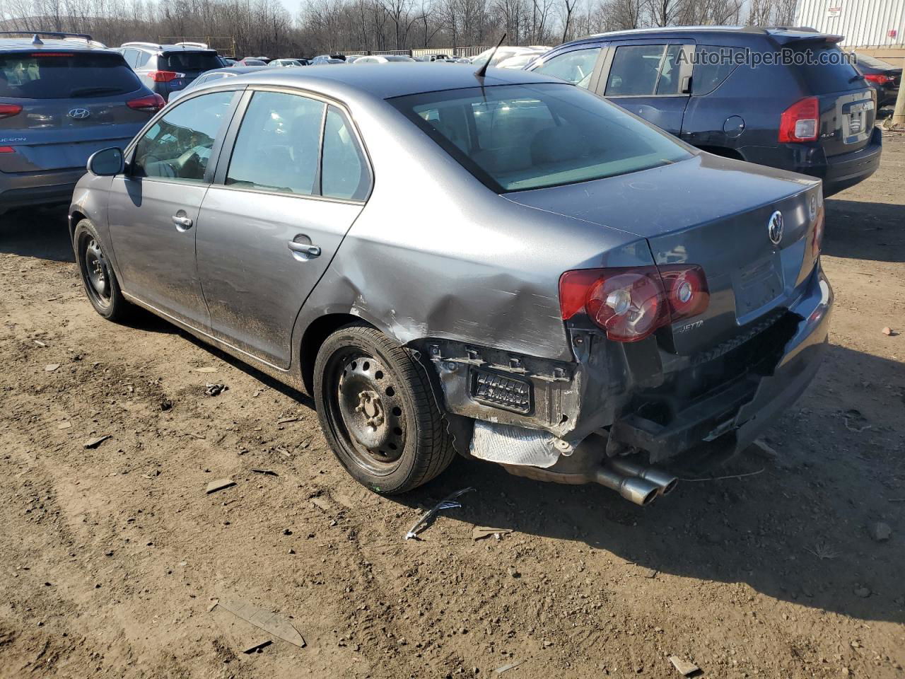 2009 Volkswagen Jetta S Charcoal vin: 3VWHZ71K39M136079