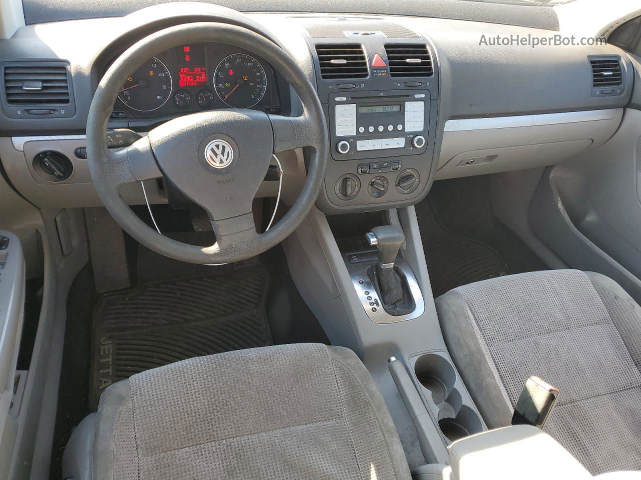 2009 Volkswagen Jetta S Угольный vin: 3VWHZ71K39M136079