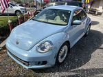 2016 Volkswagen Beetle 1.8t Se Light Blue vin: 3VWJ07AT0GM600740