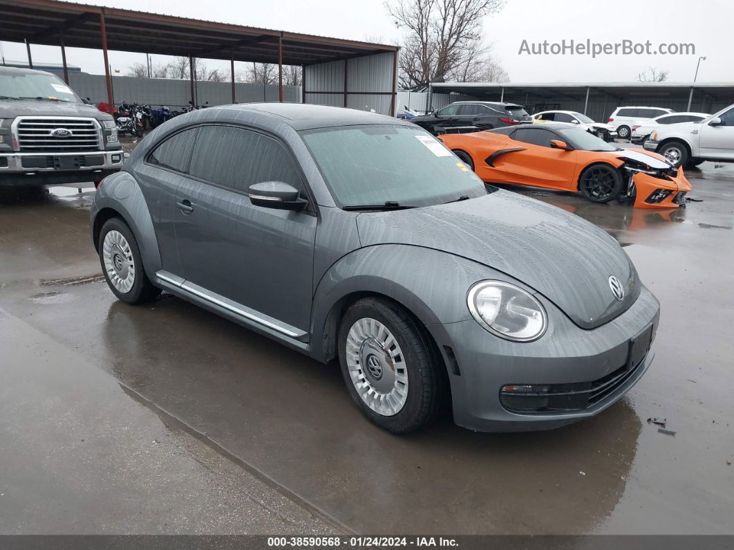 2014 Volkswagen Beetle 1.8t Gray vin: 3VWJ07AT2EM666350