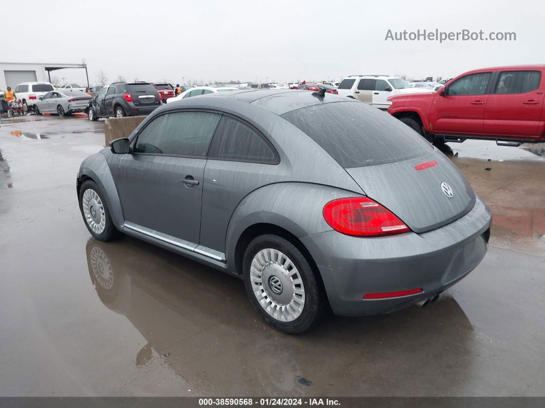 2014 Volkswagen Beetle 1.8t Gray vin: 3VWJ07AT2EM666350