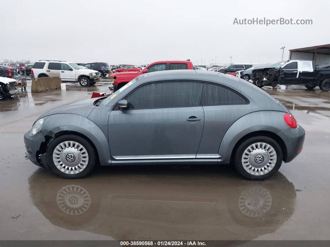 2014 Volkswagen Beetle 1.8t Gray vin: 3VWJ07AT2EM666350