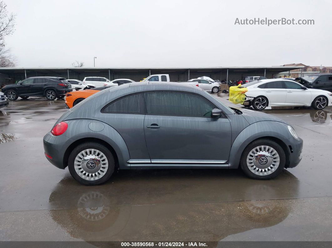 2014 Volkswagen Beetle 1.8t Gray vin: 3VWJ07AT2EM666350