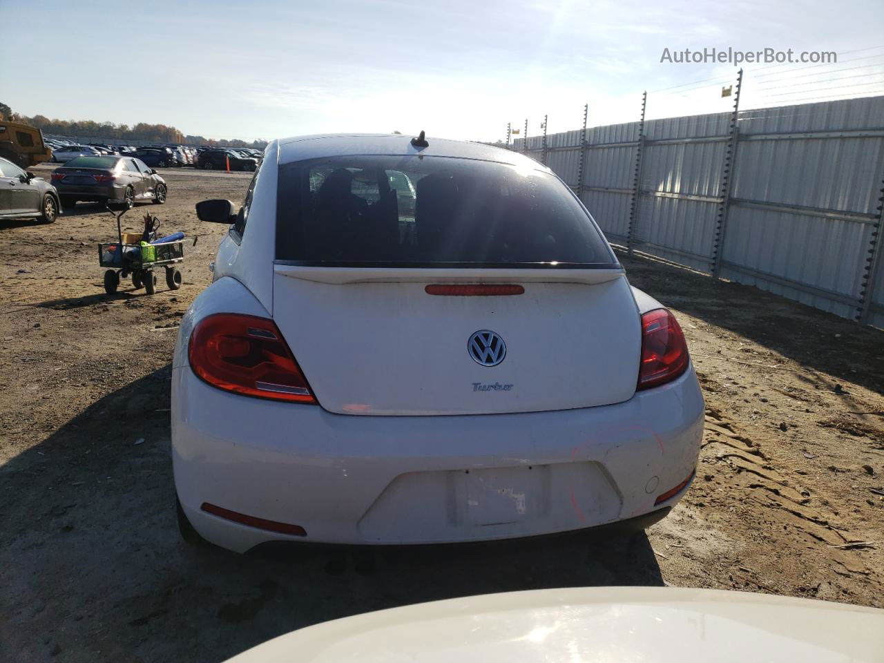 2016 Volkswagen Beetle Se White vin: 3VWJ07AT2GM612517