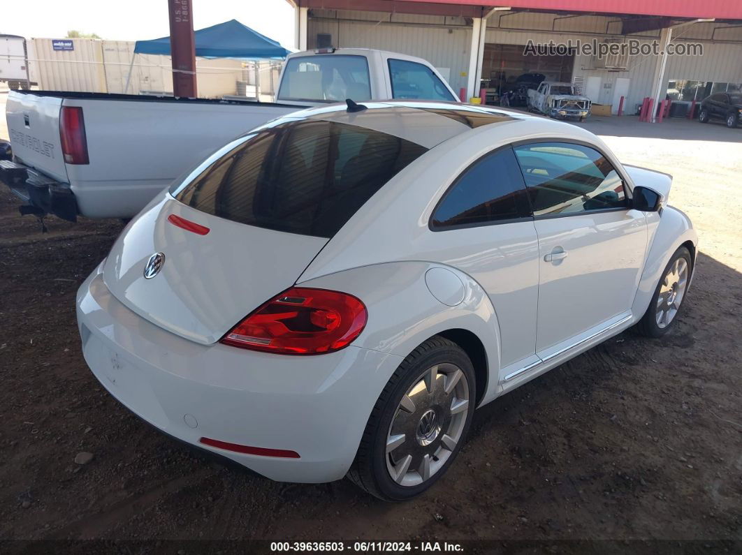 2014 Volkswagen Beetle 1.8t Белый vin: 3VWJ07AT3EM633468