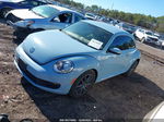 2014 Volkswagen Beetle 1.8t Light Blue vin: 3VWJ07AT3EM659892