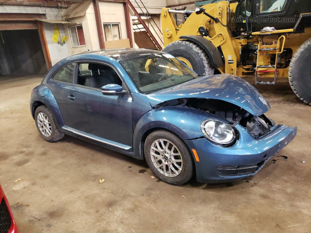 2016 Volkswagen Beetle Se Blue vin: 3VWJ07AT3GM627172