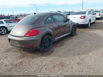 2014 Volkswagen Beetle 1.8t Brown vin: 3VWJ07AT4EM665460