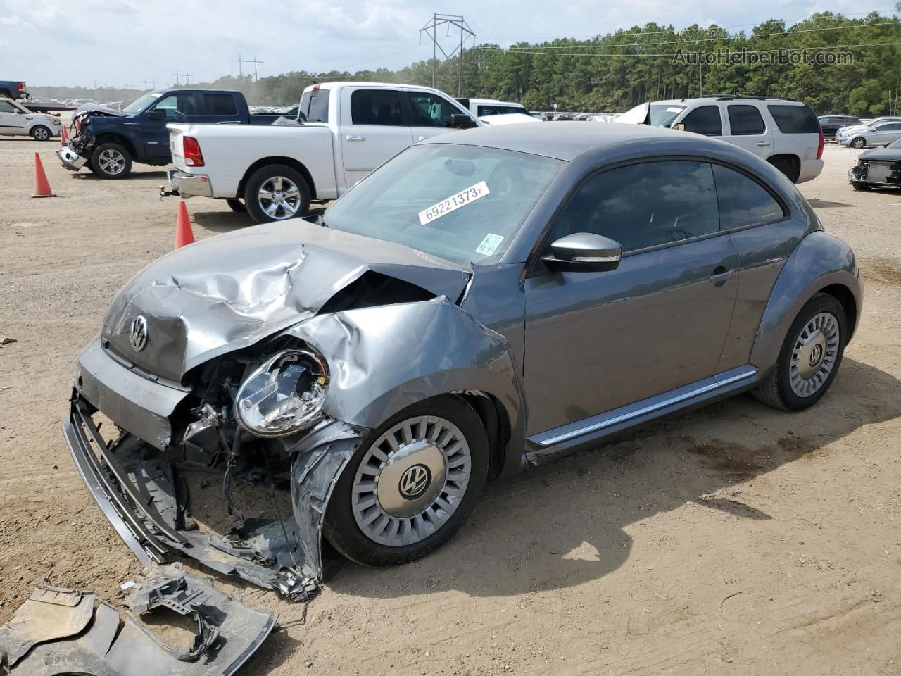 2014 Volkswagen Beetle  Gray vin: 3VWJ07AT7EM660799