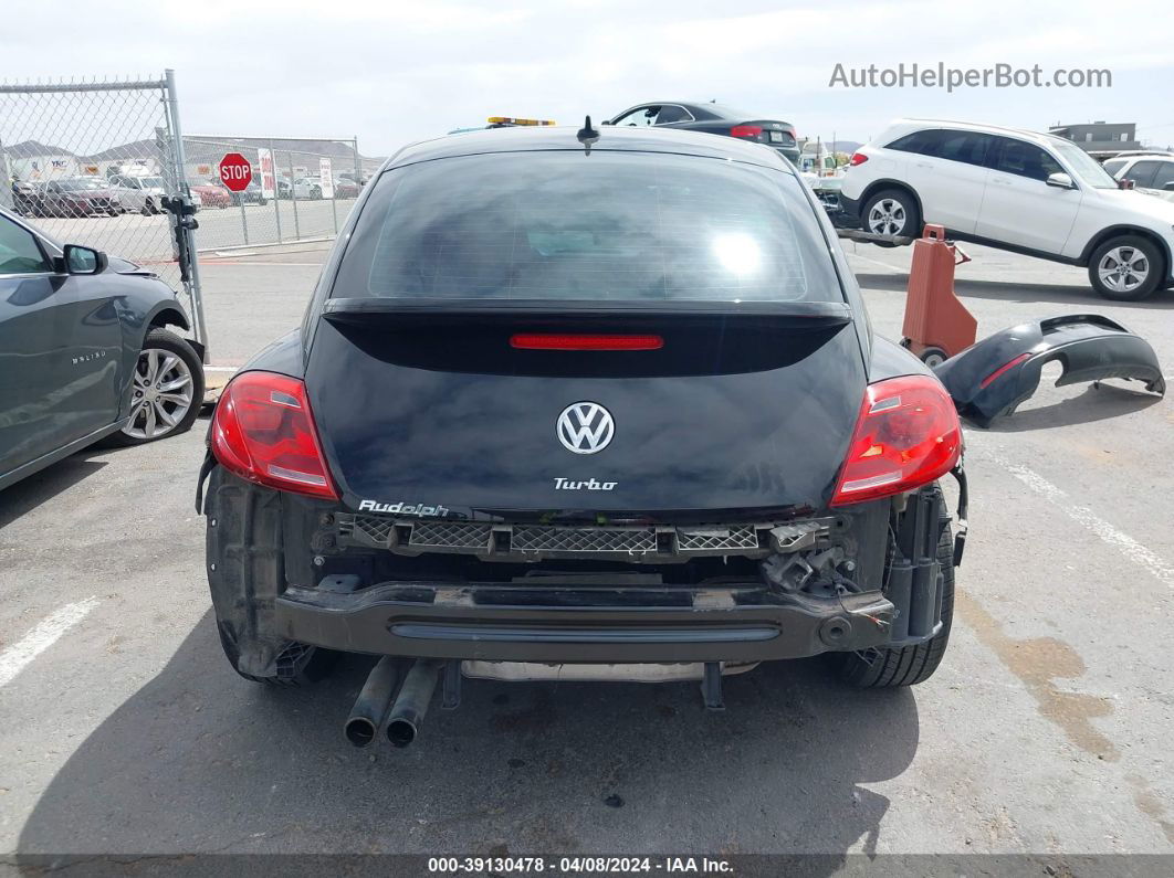 2016 Volkswagen Beetle 1.8t Se Black vin: 3VWJ07AT7GM602677