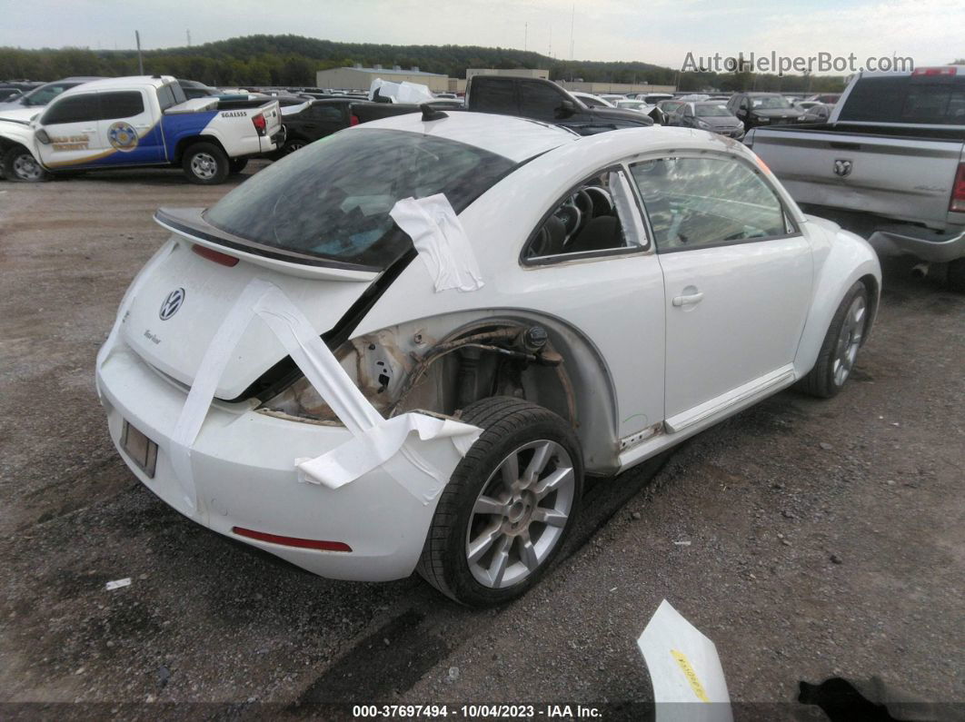 2016 Volkswagen Beetle 1.8t Sel White vin: 3VWJ07AT8GM602137