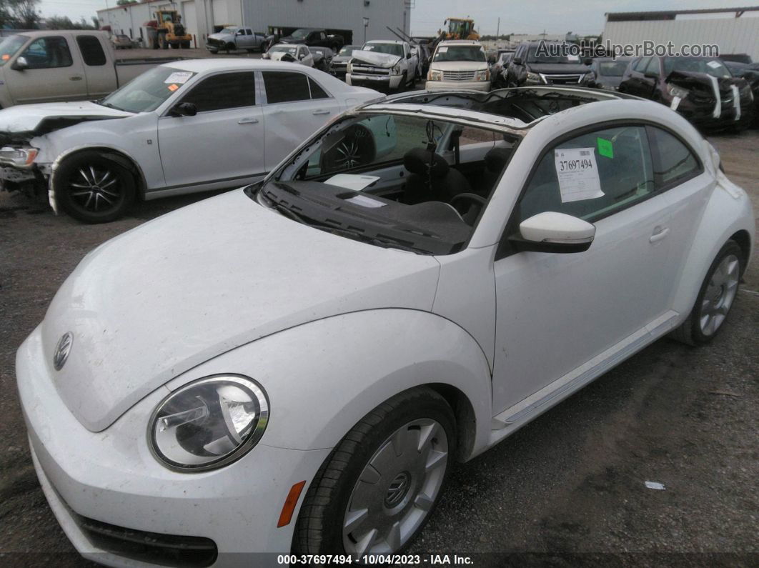 2016 Volkswagen Beetle 1.8t Sel White vin: 3VWJ07AT8GM602137