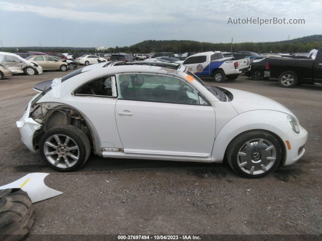 2016 Volkswagen Beetle 1.8t Sel White vin: 3VWJ07AT8GM602137