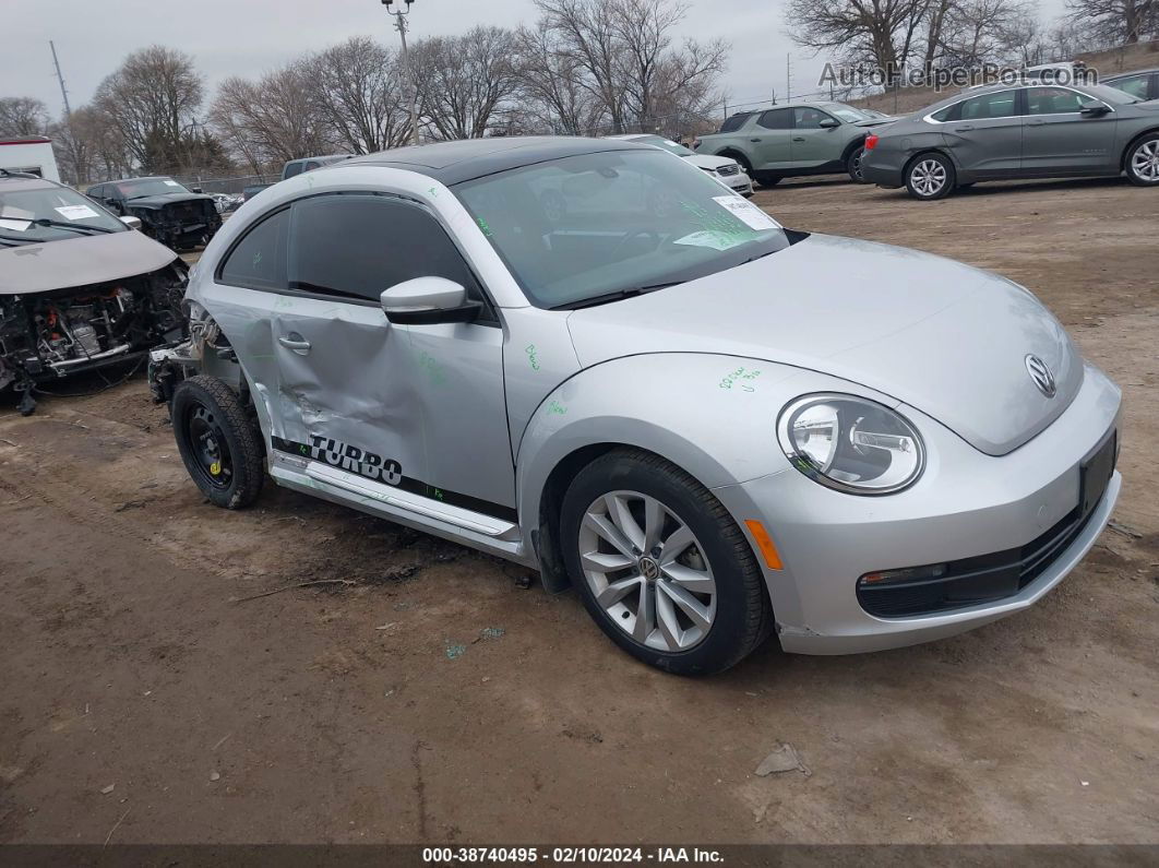 2016 Volkswagen Beetle 1.8t Sel Silver vin: 3VWJ07AT8GM617639