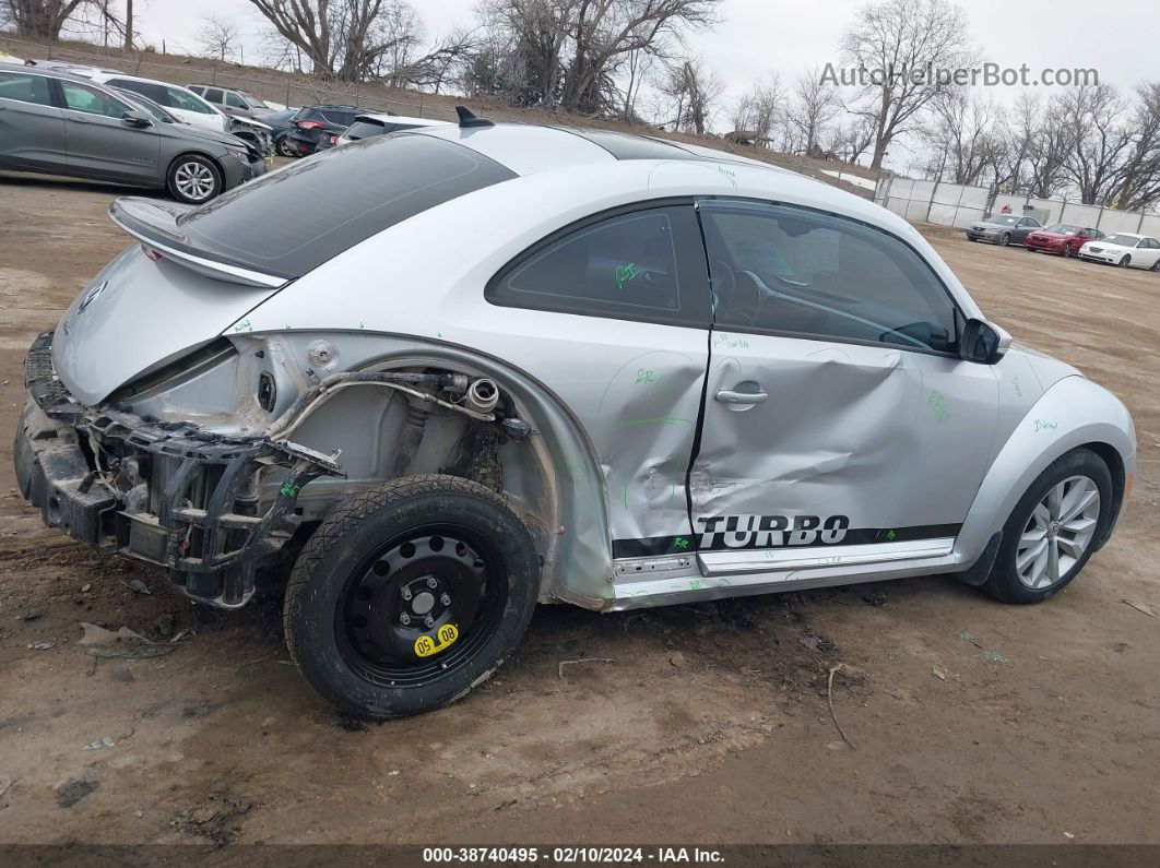 2016 Volkswagen Beetle 1.8t Sel Silver vin: 3VWJ07AT8GM617639