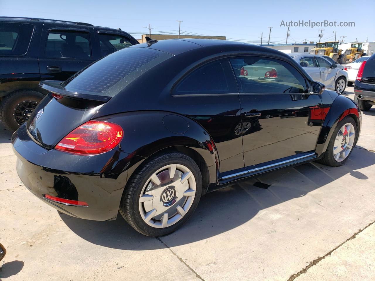 2016 Volkswagen Beetle Se Black vin: 3VWJ07AT8GM628107