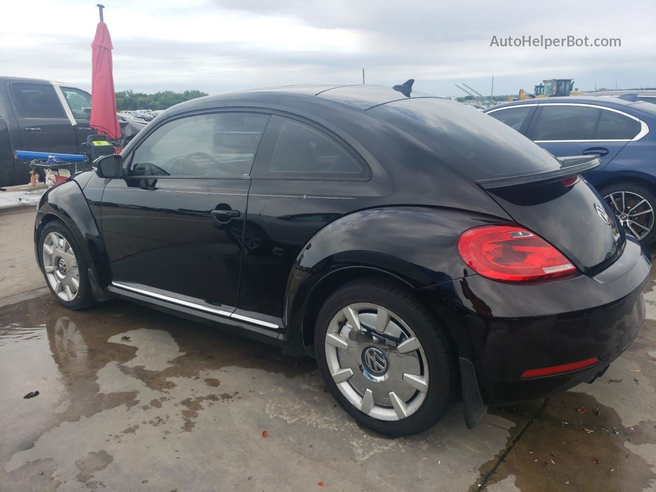 2016 Volkswagen Beetle Se Black vin: 3VWJ07ATXGM600874