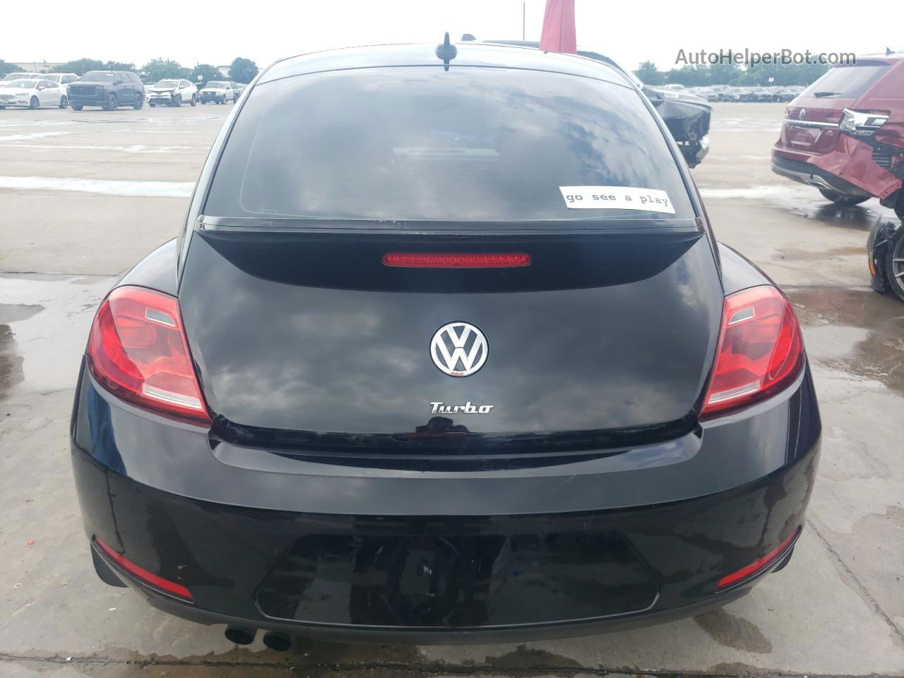 2016 Volkswagen Beetle Se Black vin: 3VWJ07ATXGM600874