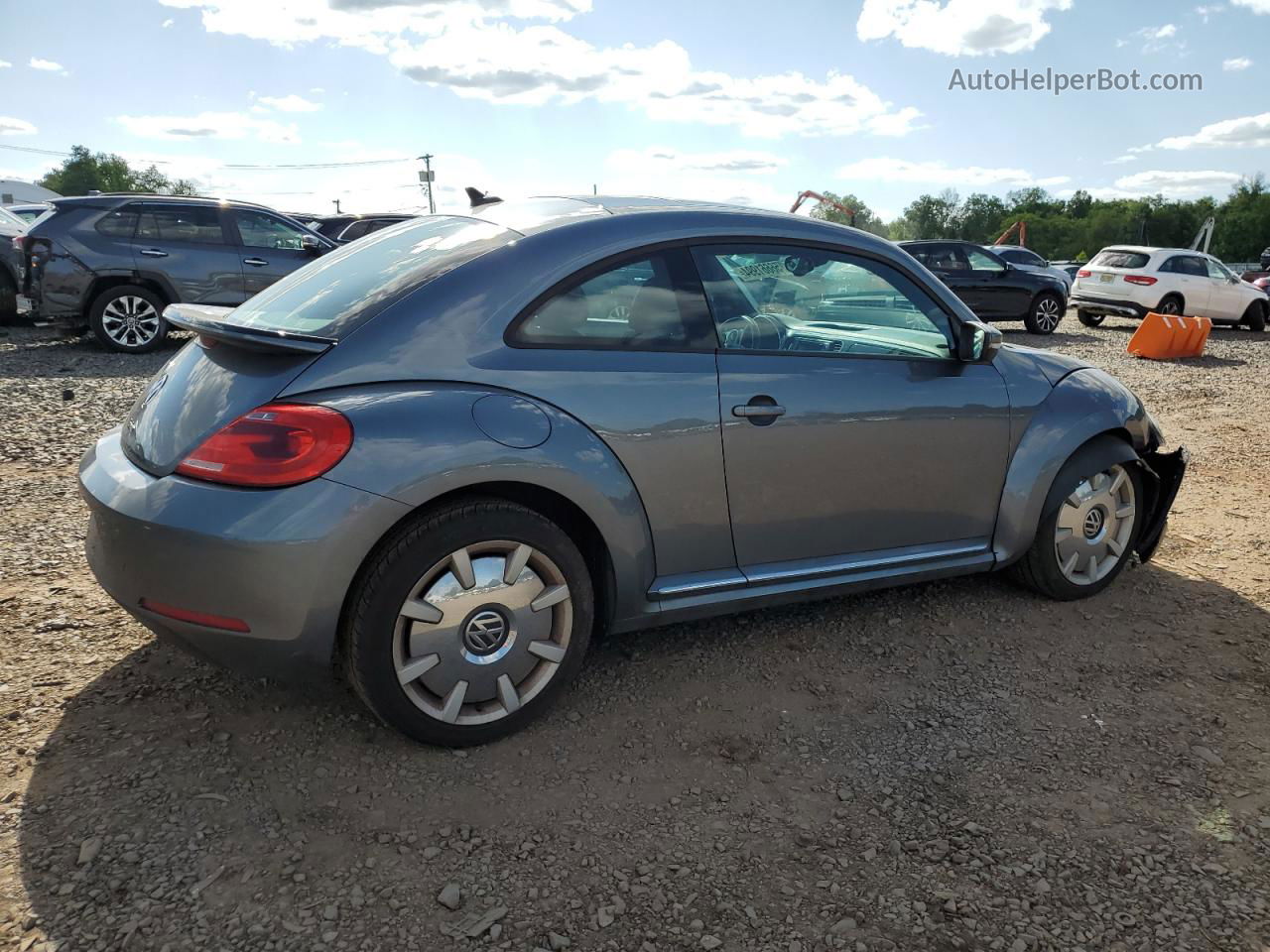 2016 Volkswagen Beetle Se Gray vin: 3VWJ17AT1GM606706