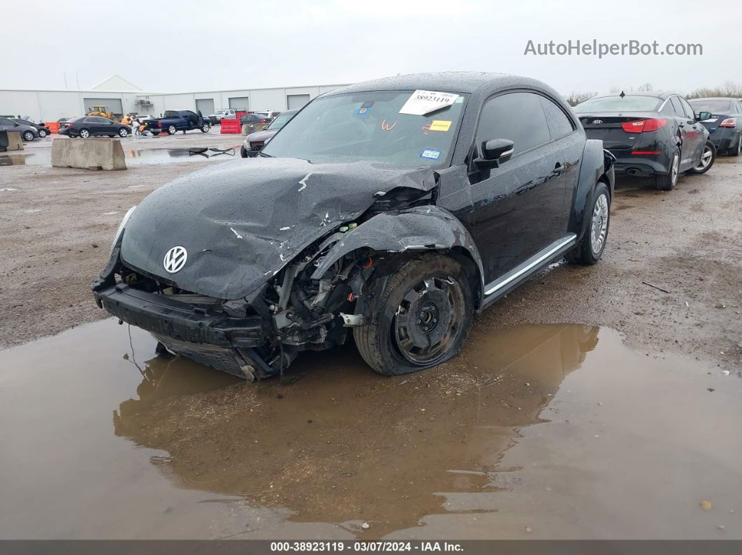 2016 Volkswagen Beetle 1.8t Se Черный vin: 3VWJ17AT1GM628074