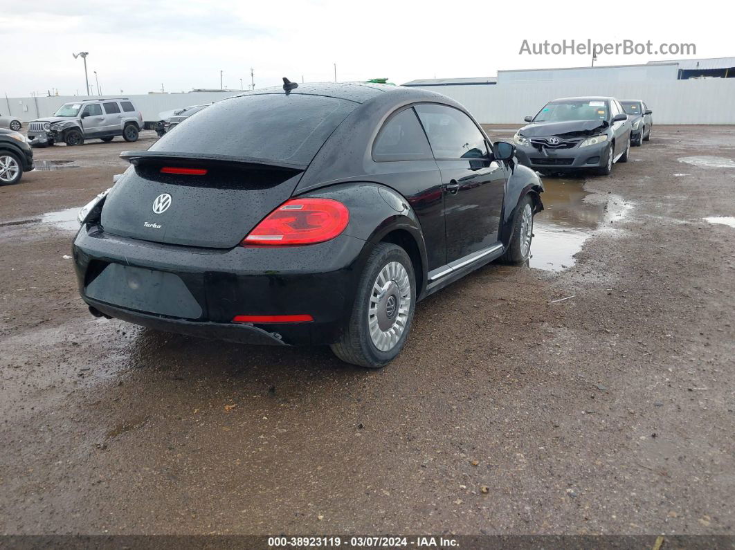 2016 Volkswagen Beetle 1.8t Se Black vin: 3VWJ17AT1GM628074