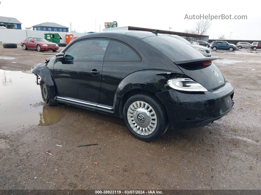 2016 Volkswagen Beetle 1.8t Se Black vin: 3VWJ17AT1GM628074