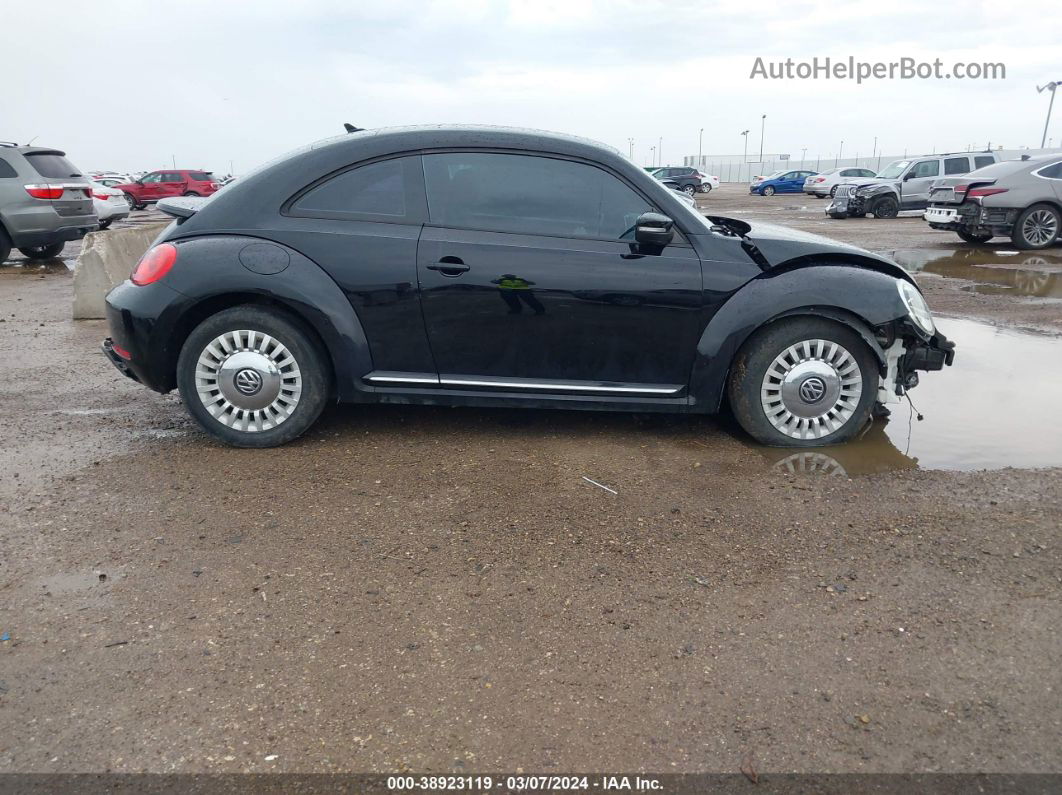 2016 Volkswagen Beetle 1.8t Se Black vin: 3VWJ17AT1GM628074