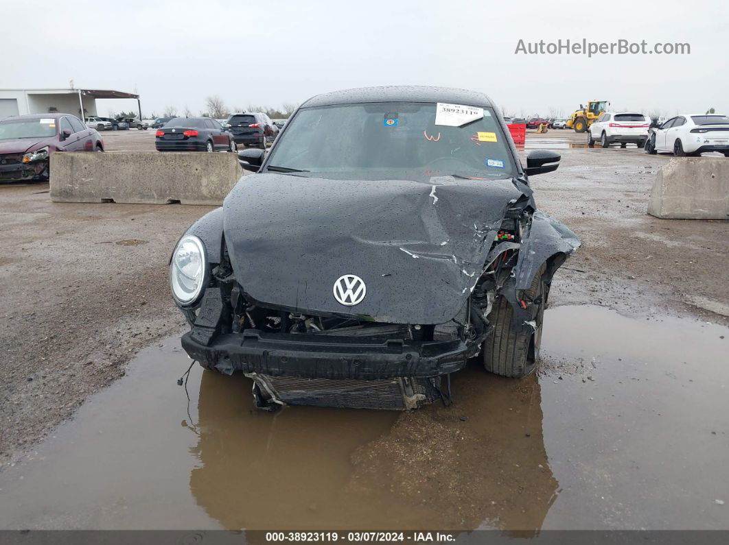 2016 Volkswagen Beetle 1.8t Se Black vin: 3VWJ17AT1GM628074