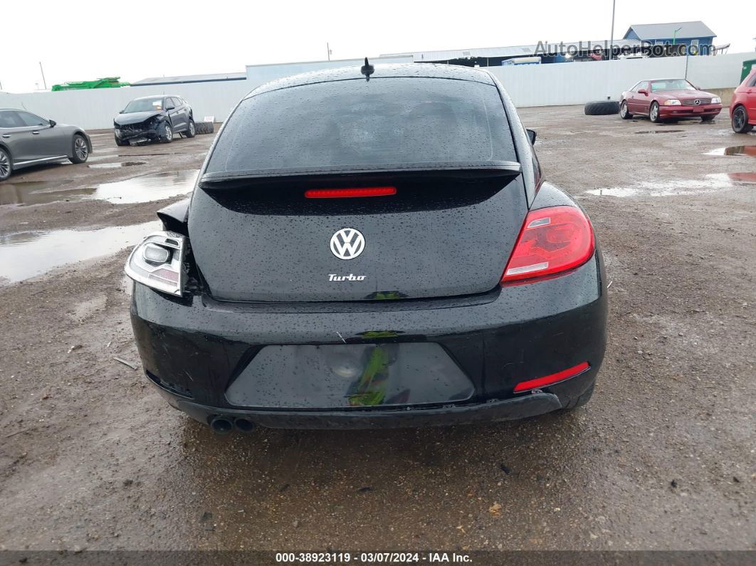 2016 Volkswagen Beetle 1.8t Se Черный vin: 3VWJ17AT1GM628074