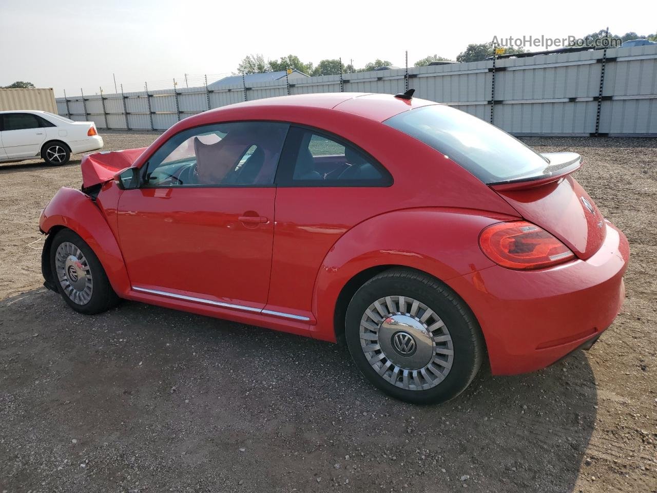 2016 Volkswagen Beetle Se Red vin: 3VWJ17AT2GM635292