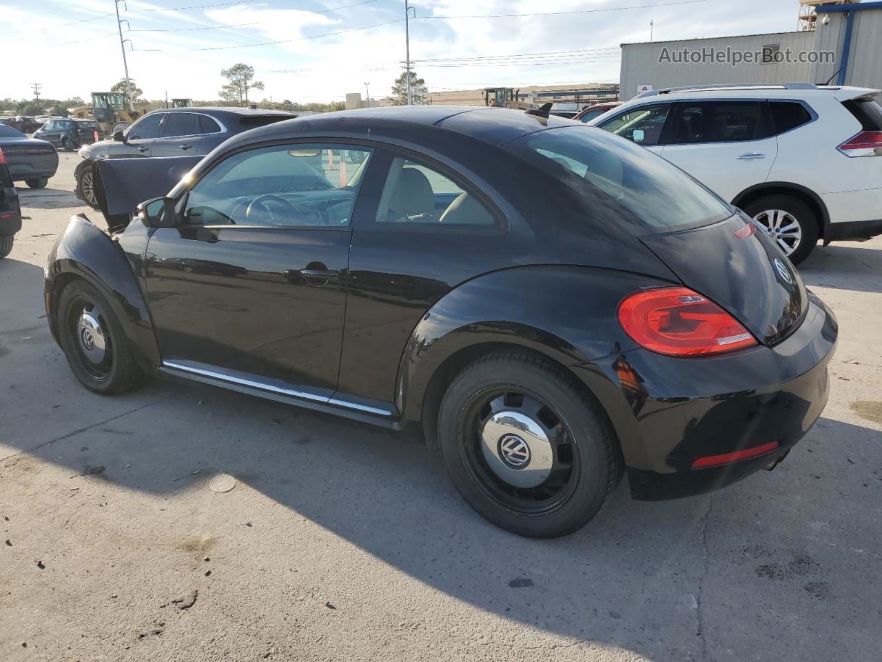 2014 Volkswagen Beetle  Black vin: 3VWJ17AT3EM641194