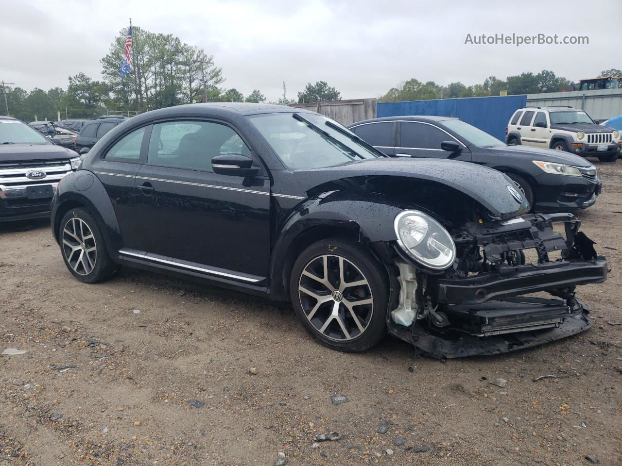 2016 Volkswagen Beetle Se Black vin: 3VWJ17AT4GM602505