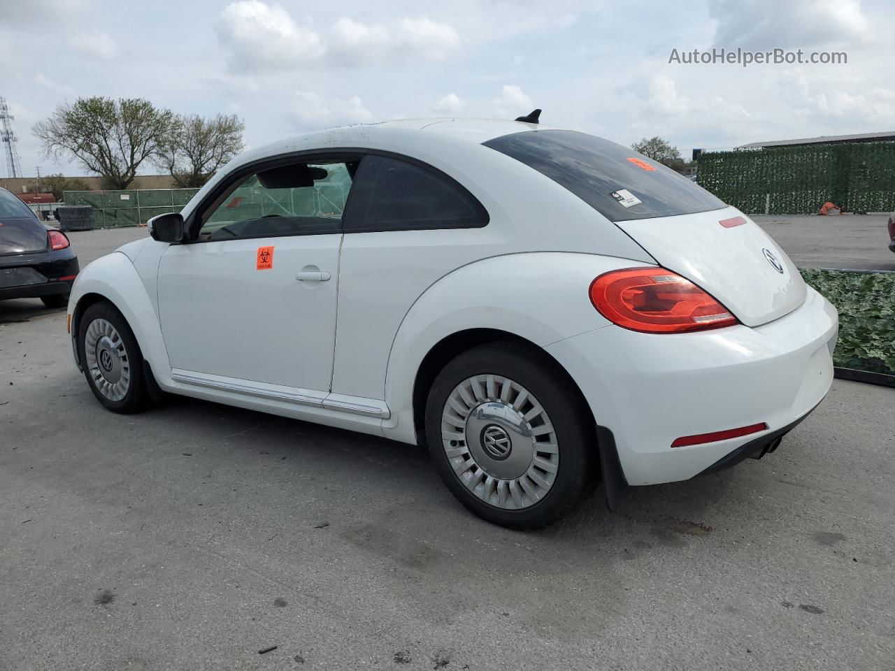 2014 Volkswagen Beetle  Белый vin: 3VWJ17AT5EM645862