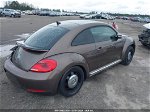 2016 Volkswagen Beetle 1.8t Se Brown vin: 3VWJ17AT6GM606118