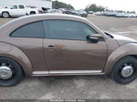 2016 Volkswagen Beetle 1.8t Se Brown vin: 3VWJ17AT6GM606118