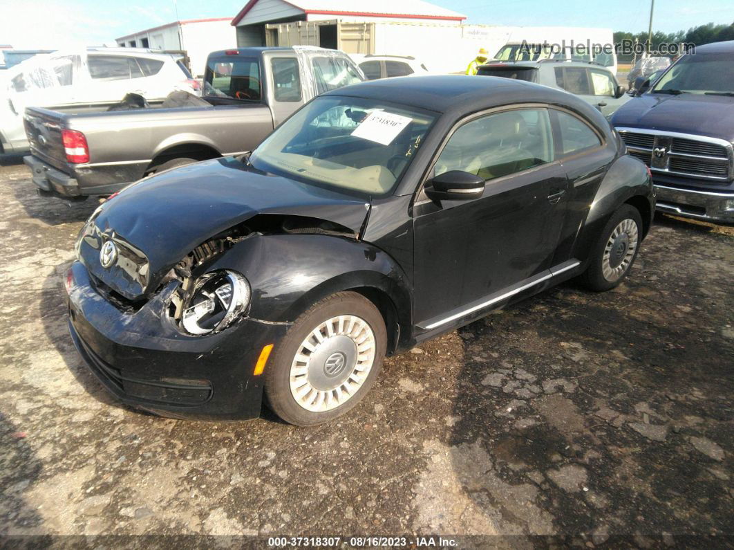 2014 Volkswagen Beetle Coupe 1.8t W/sun Black vin: 3VWJ17AT7EM648133