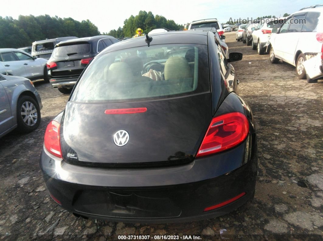 2014 Volkswagen Beetle Coupe 1.8t W/sun Black vin: 3VWJ17AT7EM648133