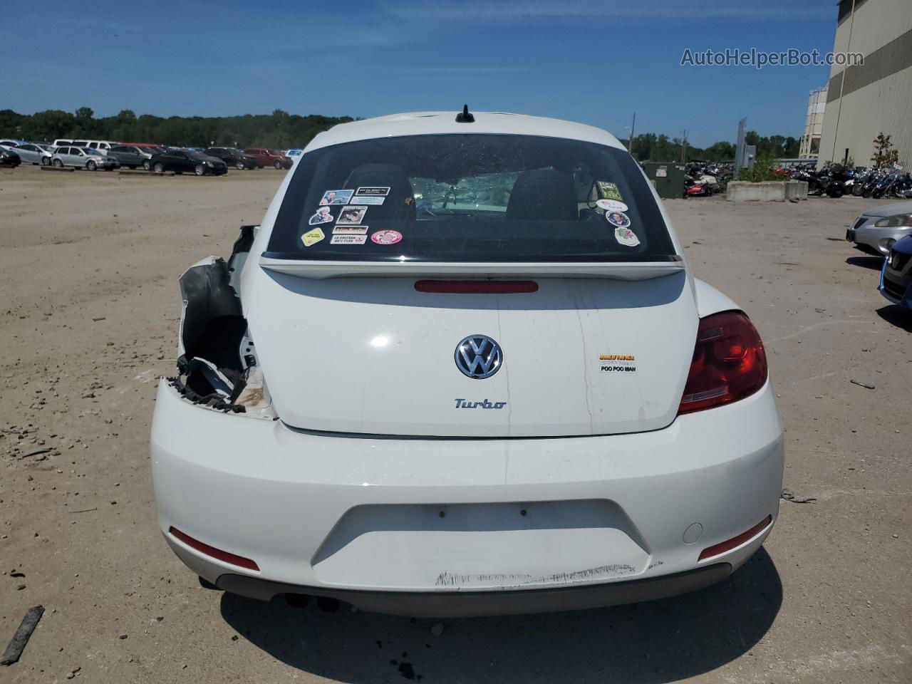 2016 Volkswagen Beetle Se White vin: 3VWJ17AT7GM635658