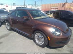 2016 Volkswagen Beetle Coupe 1.8t Se Brown vin: 3VWJ17AT8GM626760