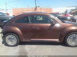 2016 Volkswagen Beetle Coupe 1.8t Se Brown vin: 3VWJ17AT8GM626760