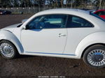 2014 Volkswagen Beetle 1.8t White vin: 3VWJ17AT9EM637568