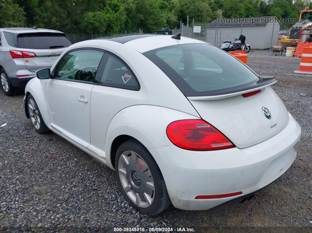 2016 Volkswagen Beetle 1.8t Sel White vin: 3VWJ17AT9GM600944