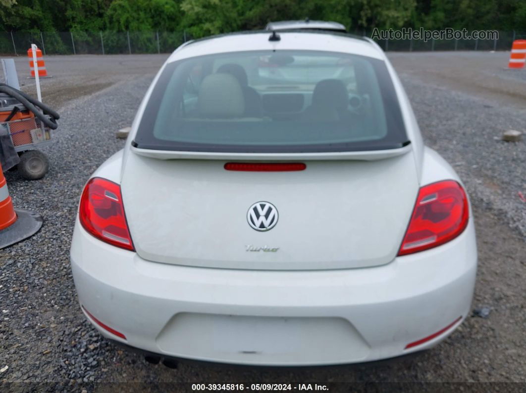 2016 Volkswagen Beetle 1.8t Sel White vin: 3VWJ17AT9GM600944