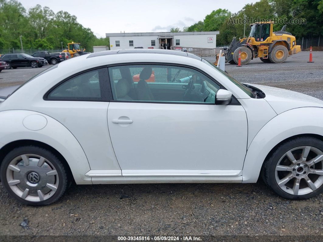 2016 Volkswagen Beetle 1.8t Sel White vin: 3VWJ17AT9GM600944